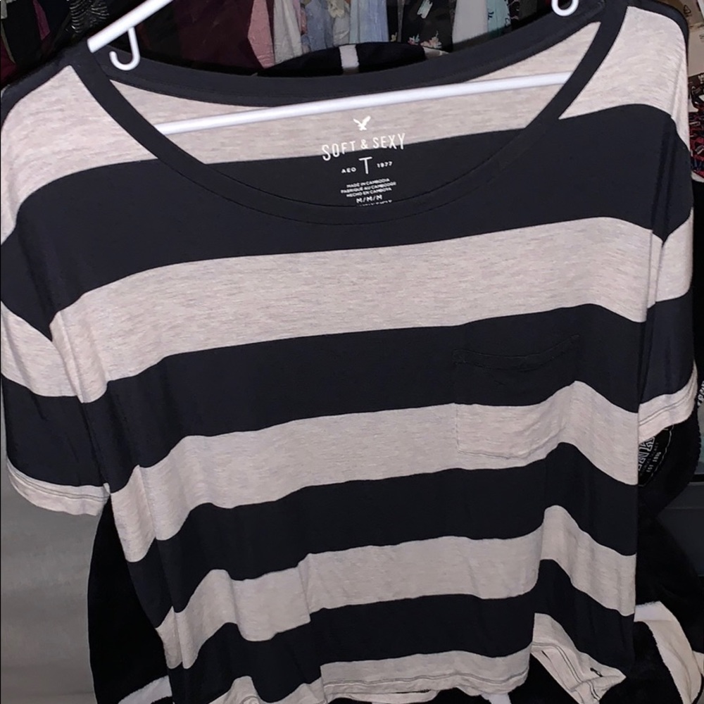 Striped Short sleeve shirt